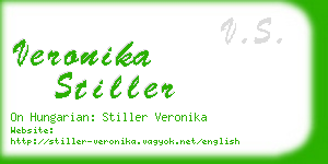 veronika stiller business card